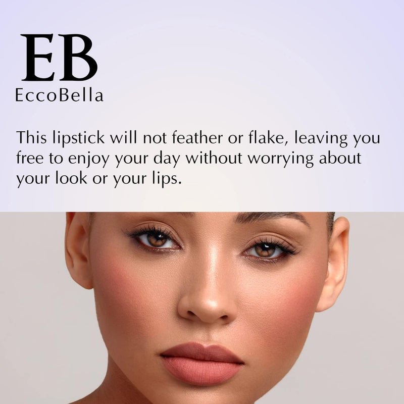 Ecco Bella Plant-Based Vegan Lipstick (Rosewood) - Image 5